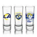 NFL Shot Glasses 6 Pack Set - Los Angeles Rams