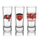 NFL Shot Glasses 6 Pack Set - Tampa Bay Buccaneers