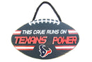 NFL Football Wooden Mancave Sign - Houston Texans - Flashpopup.com
