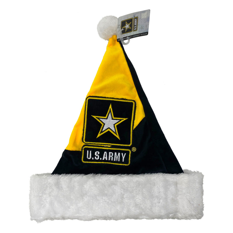 Military Army Christmas Santa Hat, Black and Yellow - Flashpopup.com