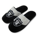 NFL Plush Slipper - Las Vegas Raiders - So Comfy (Men's Large)