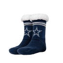 NFL Footy Sherpa Sock Slippers (Women's 6-10)