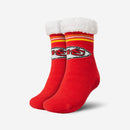 NFL Footy Sherpa Sock Slippers (Women's 6-10)