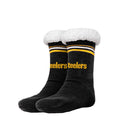 NFL Footy Sherpa Sock Slippers (Women's 6-10)