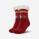 NFL Footy Sherpa Sock Slippers (Women's 6-10)
