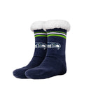NFL Footy Sherpa Sock Slippers (Women's 6-10)