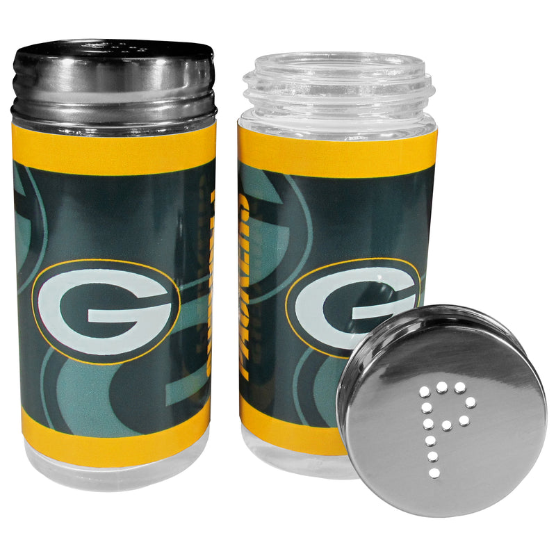 NFL Glass Salt & Pepper Shakers - Green Bay Packers - Flashpopup.com