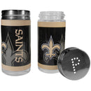 NFL Glass Salt & Pepper Shakers - New Orleans Saints - Flashpopup.com
