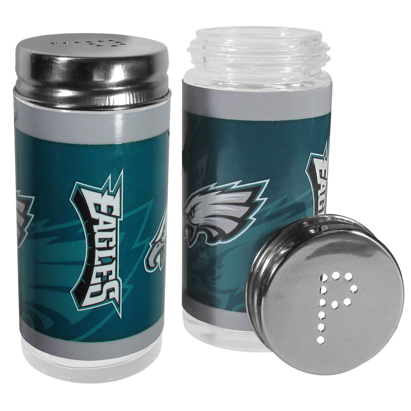 NFL Glass Salt & Pepper Shakers - Philadelphia Eagles - Flashpopup.com