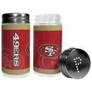 NFL Glass Salt & Pepper Shakers - San Francisco 49ers - Flashpopup.com
