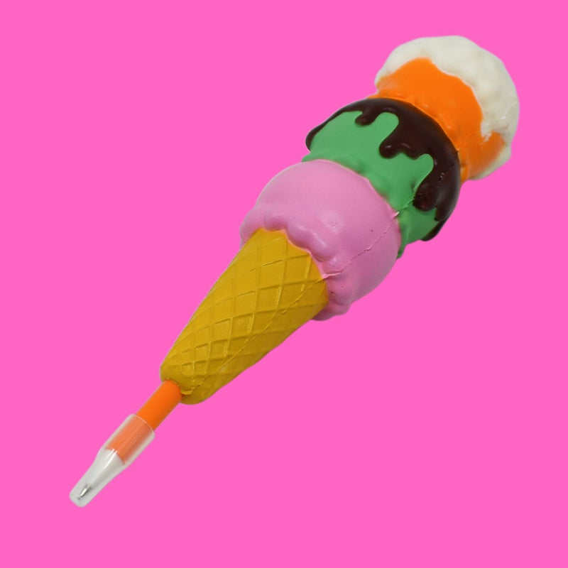 Ice Cream Cone Squishies with Pen, Release stress Slow-rising squihies - Flashpopup.com