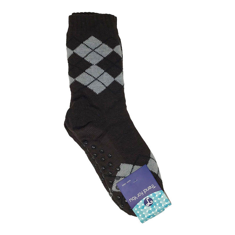 Sherpa Footy Socks, Non Slip Bottom - Argyle - Flashpopup.com