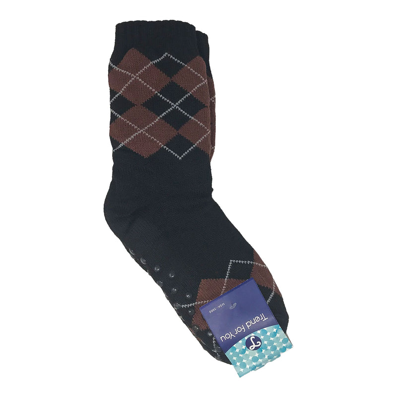 Sherpa Footy Socks, Non Slip Bottom - Argyle - Flashpopup.com