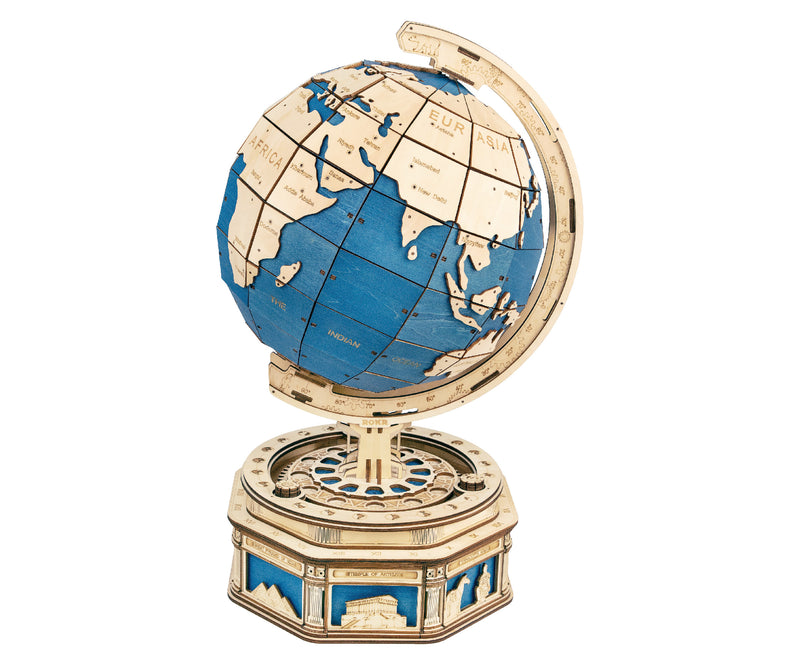 DIY 3D Puzzle 2 Pack - Big Globe and Airplane