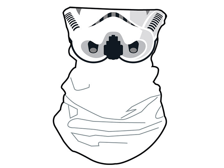 Star Wars Storm Trooper Neck & Face Gaiter PPE Accessory - Flashpopup.com