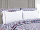 Printed 6pc Sheet Set with Embroidered Pillowcases - Buffalo Tartan Plaid - Flashpopup.com