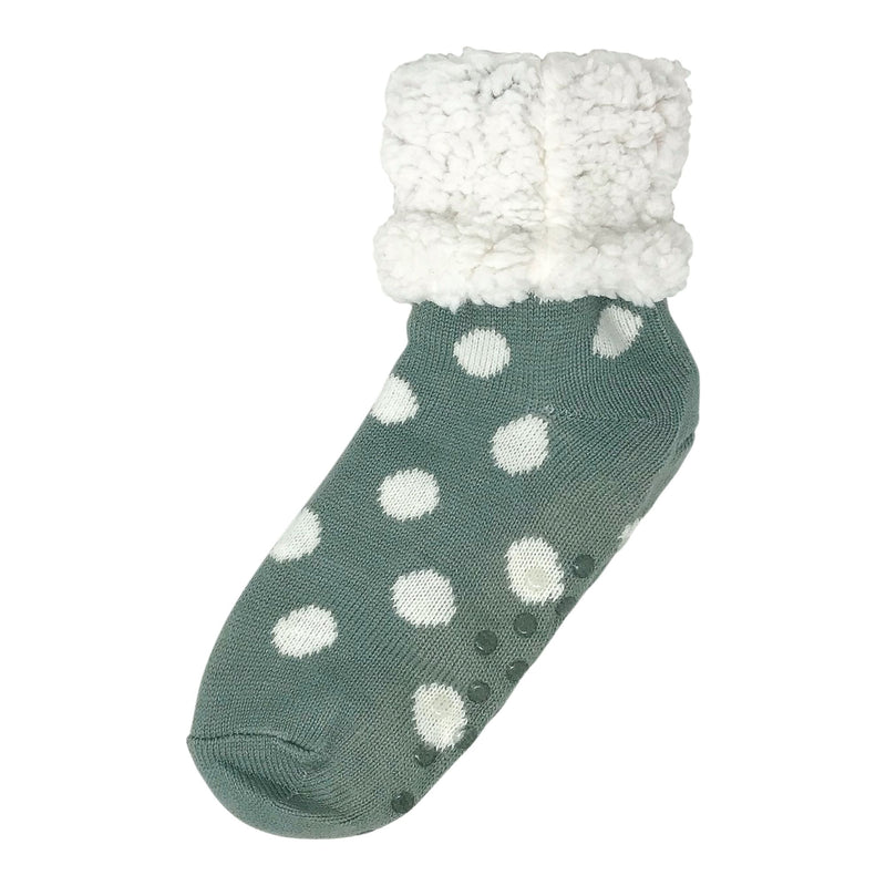 2 Pack Sherpa Socks - Gray Cat Blue Cat - Flashpopup.com