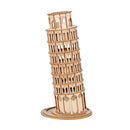 DIY 3D Wood Puzzle - Leaning Tower of Pisa - 137pcs - Flashpopup.com