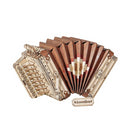 DIY 3D Wood Puzzle - Accordion - 156pcs - Flashpopup.com