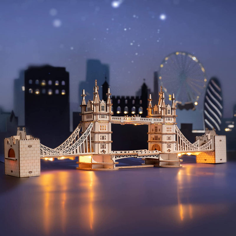 DIY 3D Puzzle - Tower Bridge - 113pcs - Flashpopup.com