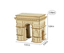 DIY 3D Wood Puzzle - Arc De Triomphe - 118pcs - Flashpopup.com