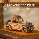 DIY 3D Wood Puzzle - Vintage Car - 164pcs - Flashpopup.com