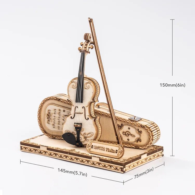 DIY 3D Puzzle - Violin Capriccio - 62 pcs