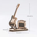 DIY 3D Puzzle - Electric Guitar - 140 pcs