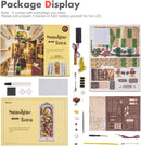 DIY 3D Book Nook Kit - Sunshine Town 246 Pcs