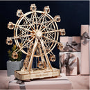 DIY 3D Music Box Puzzle - Ferris Wheel - 232 pcs - Flashpopup.com