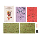 DIY 3D Wood Puzzle 4 Pack Flower Bouquet