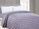 Printed 6pc Sheet Set with Embroidered Pillowcases - Buffalo Tartan Plaid - Flashpopup.com