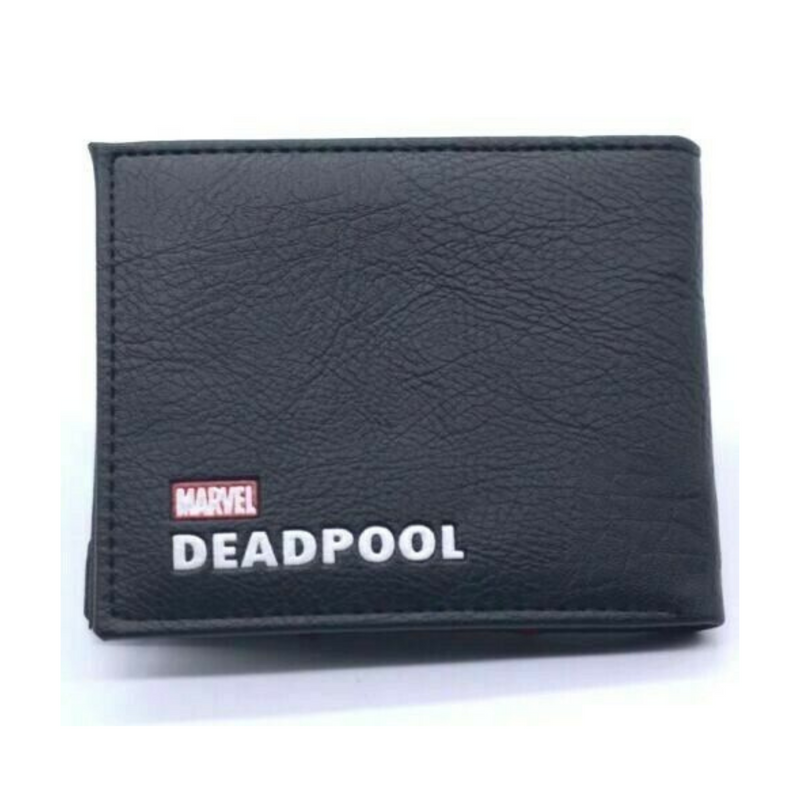 Marvel Comics Deadpool Black Men's Bifold Wallet - Flashpopup.com
