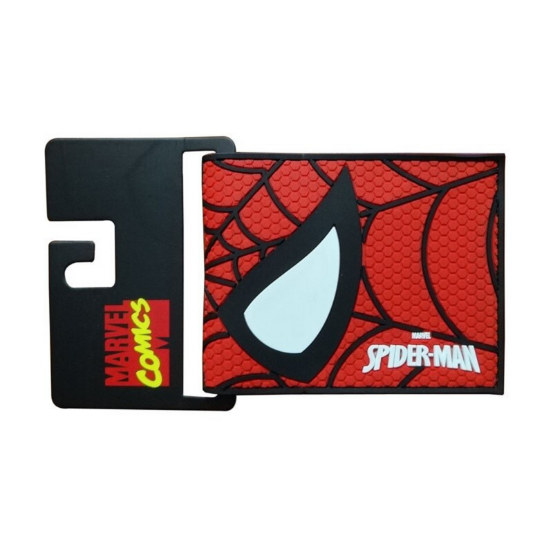 Marvel Comics Spiderman Red Men's Bifold Wallet - Flashpopup.com