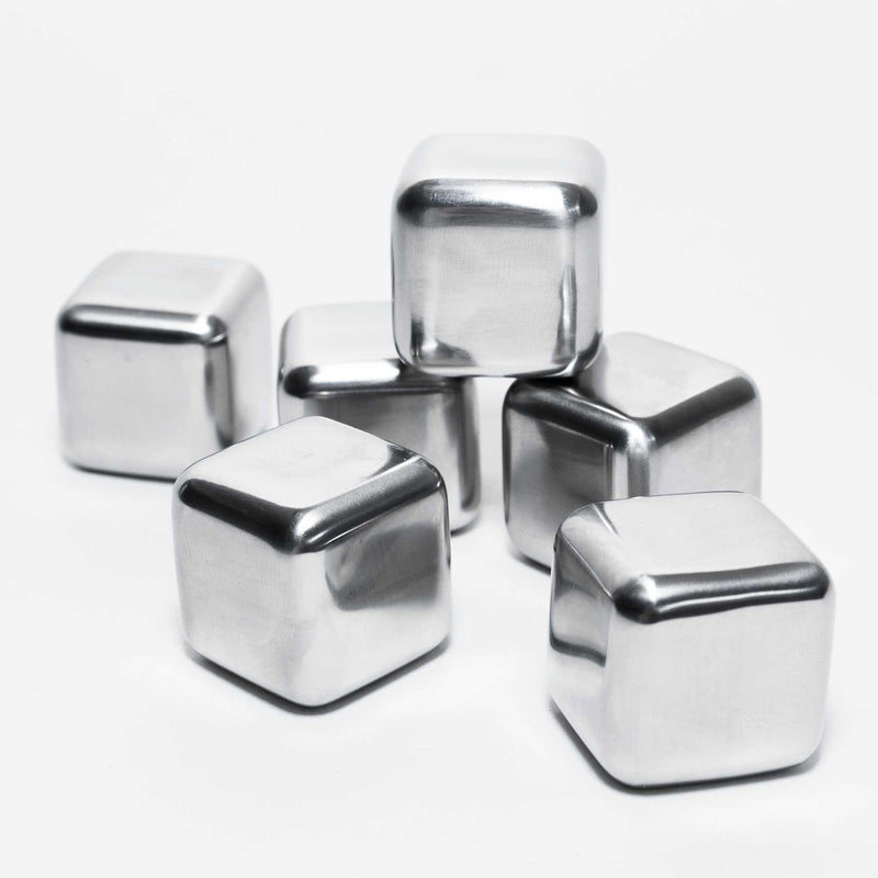Stainless Steel Square Ice Cubes for Whiskey - Flashpopup.com