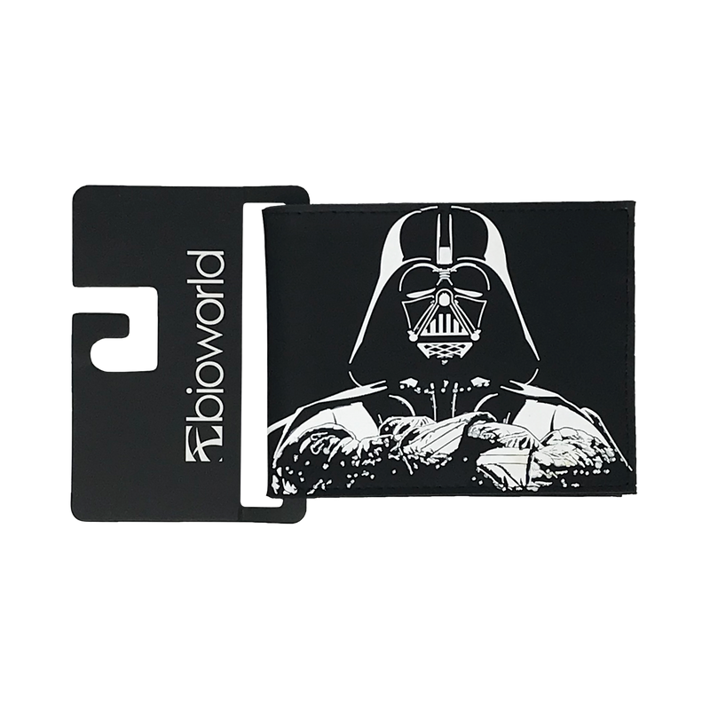 Star Wars Darth Vader Men's Black Bifold Wallet - Flashpopup.com