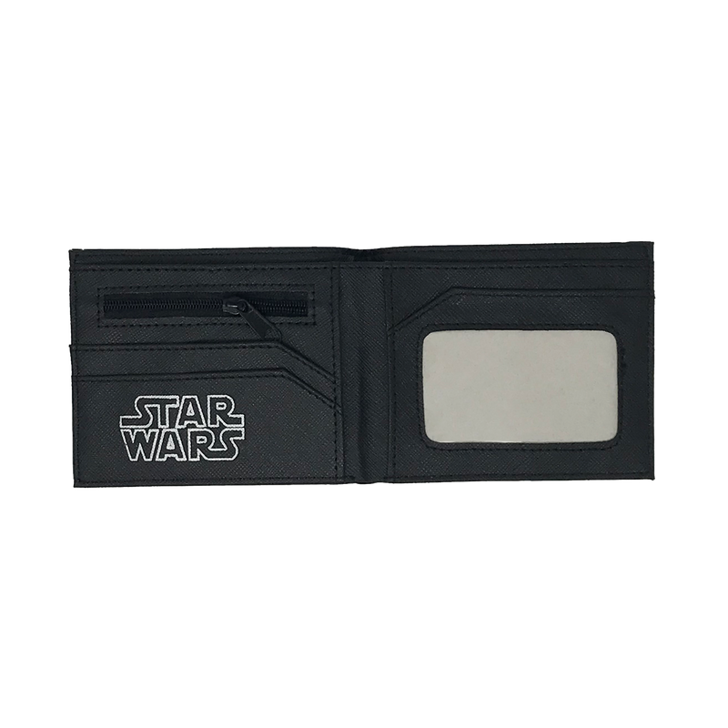 Star Wars Darth Vader Men's Black Bifold Wallet - Flashpopup.com