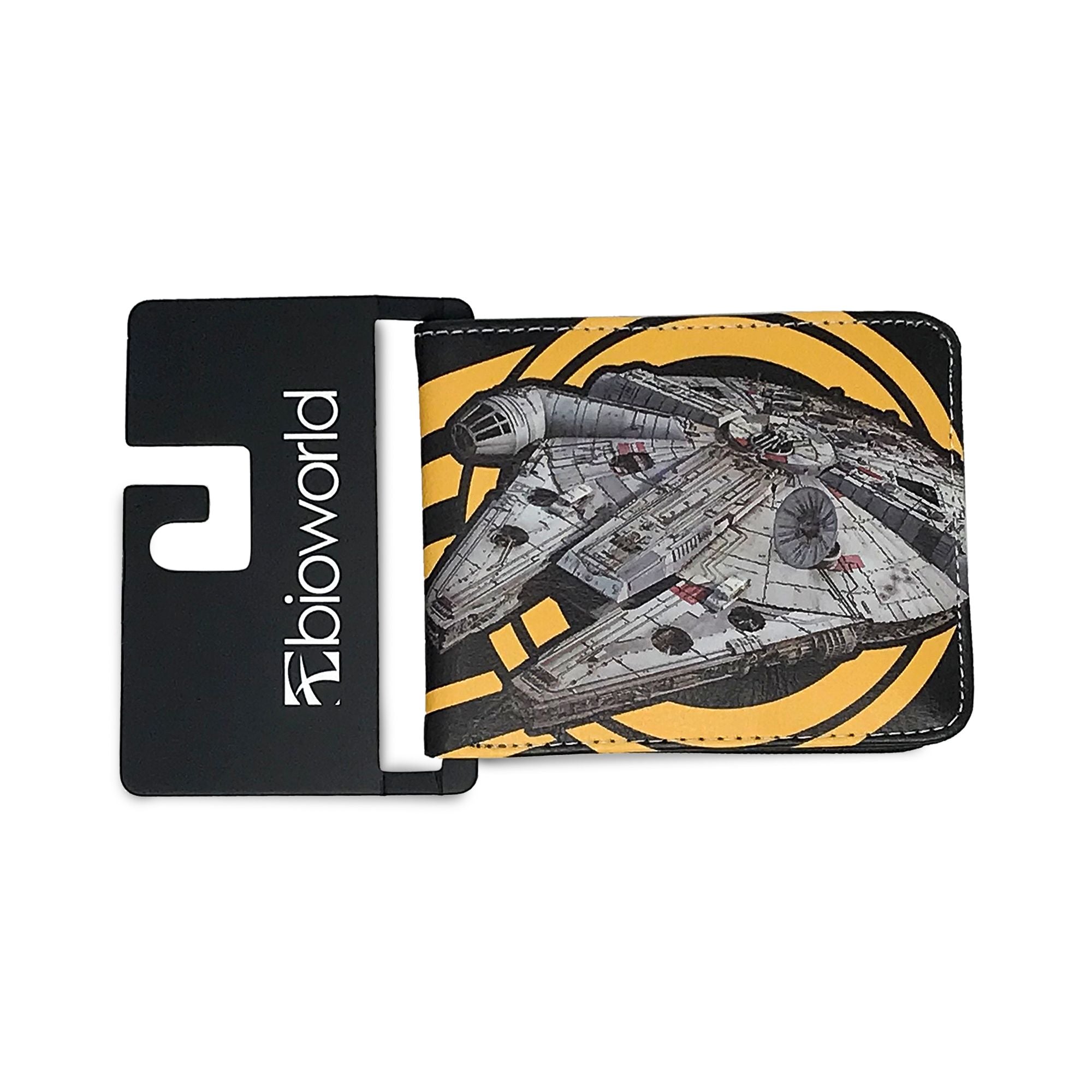 Star Wars Millennium Falcon Yellow Men's Bifold Wallet