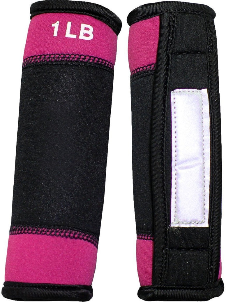 WERK IT 2LB Hand Weights for Walking,  Pink / black - Flashpopup.com