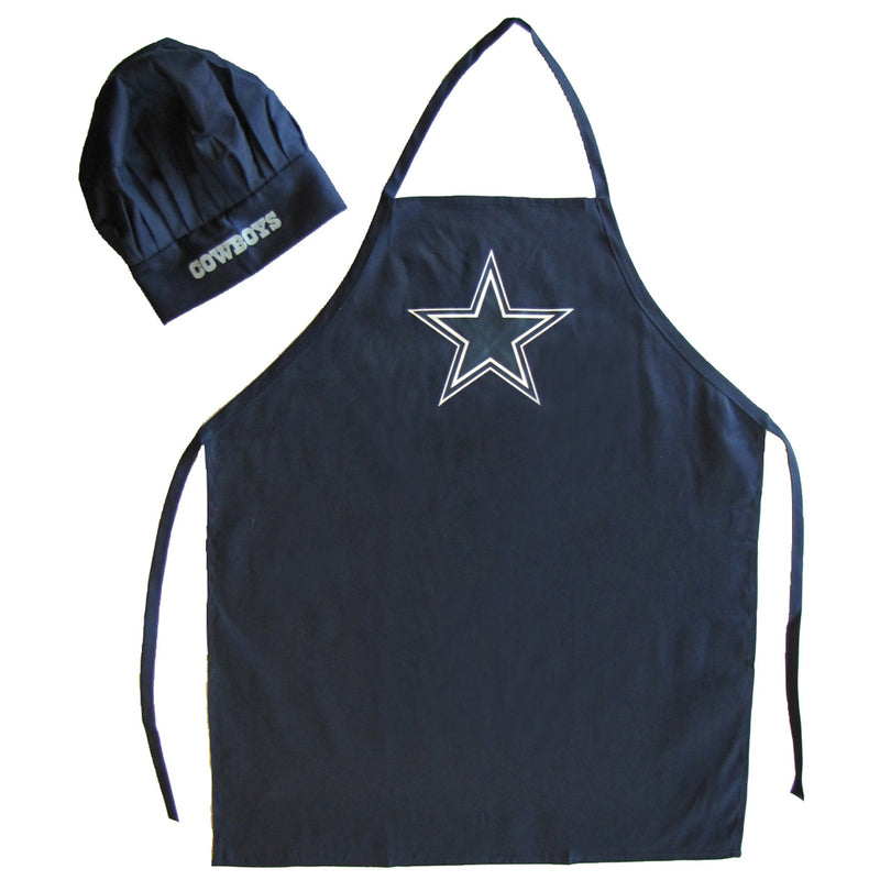 NFL Dallas Cowboys Apron & Chef Hat Set - Flashpopup.com