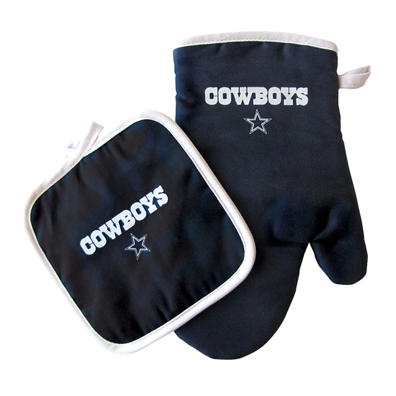 NFL Dallas Cowboys Oven Mitt & Pot Holder Set - Flashpopup.com