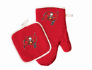 NFL Tampa Bay Buccaneers Oven Mitt & Pot Holder Set - Flashpopup.com