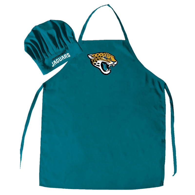 NFL Jacksonville Jaguars Apron & Chef Hat Set - Flashpopup.com