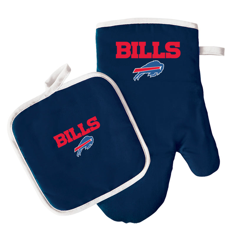 NFL Buffalo Bills Oven Mitt & Pot Holder Set - Flashpopup.com