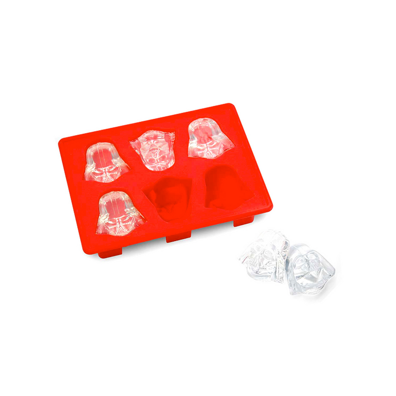 STAR WARS SILICONE ICE CUBE TRAYS 7 Pcs Chocolate Candy Jello Molds READ  DESC.