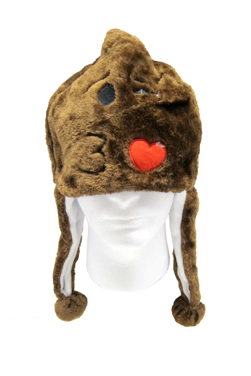 Emoji Poop Kiss Peruvian Hat (Chullo) Cap - Flashpopup.com