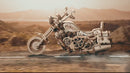DIY 3D Moving Gears Puzzle - Cruiser Motorcycle - 420pcs