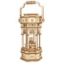 DIY 3D Wood Puzzle Music Box: Victorian Lantern - 210 Pieces - Flashpopup.com