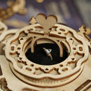 DIY 3D Wood Puzzle Music Box: Victorian Lantern - 210 Pieces - Flashpopup.com