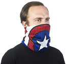 Marvel 2 Pc Gaiter Set Hulk + Captain America Neck & Face PPE Accessory - Flashpopup.com